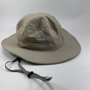 Outdoor Research Helios Sun Hat OR Tan Gray Outdoor SPF Medium Broad Brim